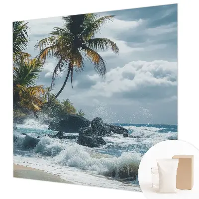 Papier peint photo grand format pour le mur Plage exotique