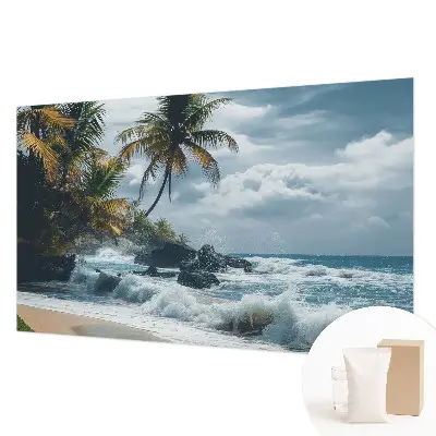 Papier peint photo grand format pour le mur Plage exotique