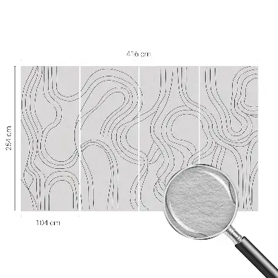 Papier peint photo sur tissu non tissé Gammes biologiques