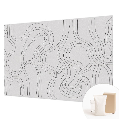 Papier peint photo intissé Organické linky