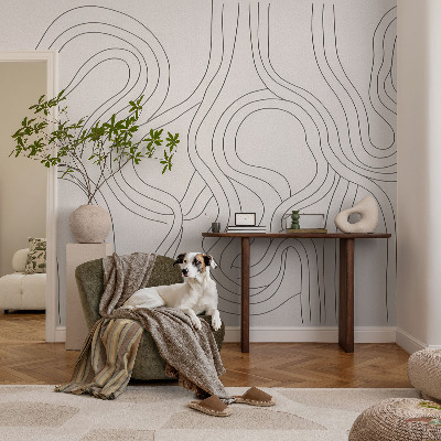 Papier peint photo intissé Organické linky