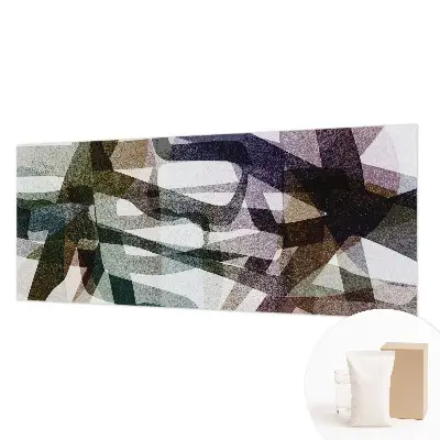 Papier peint intissé imprimé nœuds colorés