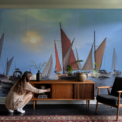 Papier peint photographique salon Dobrodružstvo na plachetnici