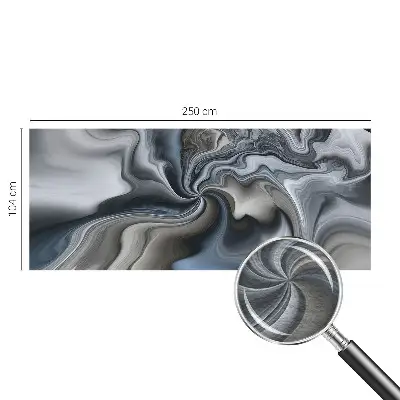 Papier peint photo sur tissu non tissé nuages ​​tourbillonnants