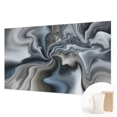 Papier peint photo sur tissu non tissé nuages ​​tourbillonnants