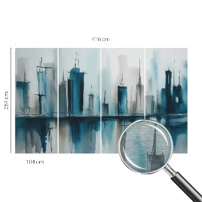 Papier peint photographique intissé paysages urbains