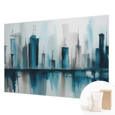 Papier peint chambre moderne Mestské krajiny