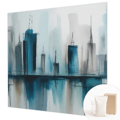 Papier peint chambre moderne Mestské krajiny