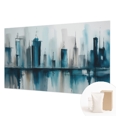 Papier peint chambre moderne Mestské krajiny
