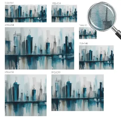 Papier peint photographique intissé paysages urbains