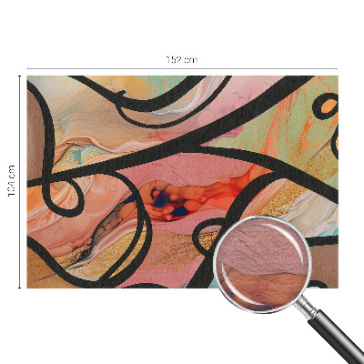 Papier peint panoramique intissé Farebný pohyb