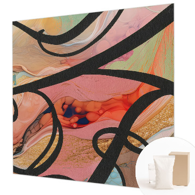 Papier peint panoramique intissé Farebný pohyb