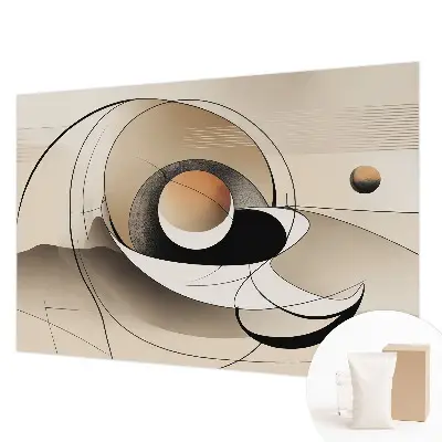 Papier peint photographique intissé Abstraction harmonieuse