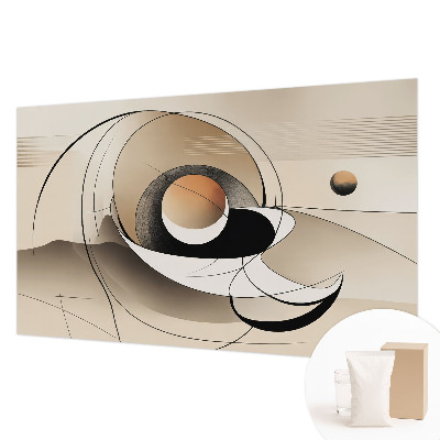 Papier peint panoramique chambre adulte Harmonická abstrakcia