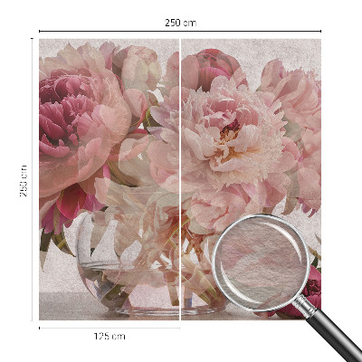 Papier peint panoramique tendance au motif « Pivoňkový kúzlo »