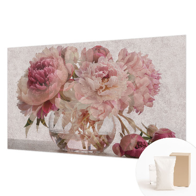 Papier peint panoramique tendance Pivoňkový kúzlo