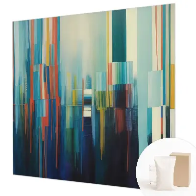 Papier peint photo grand format pour le mur rayures abstraites
