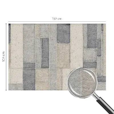 Papier peint intissé Mosaïque géométrique