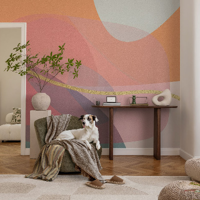 Tapisserie murale Farebné tvary