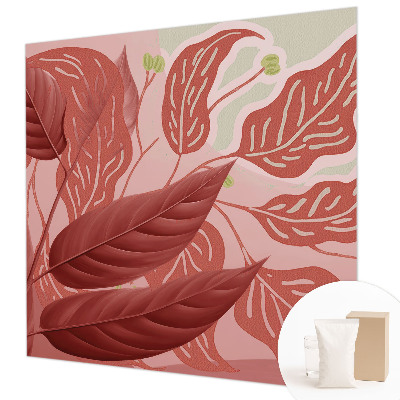 Papier peint salon moderne Organické listy