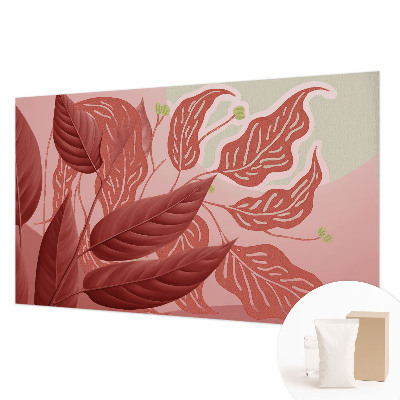 Papier peint salon moderne Organické listy