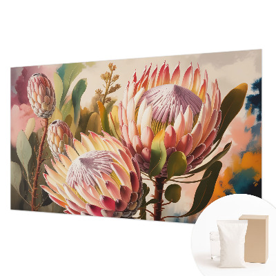 Papier peint chambre moderne kvety protey