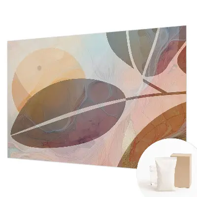 Papier peint intissé Feuilles harmonieuses