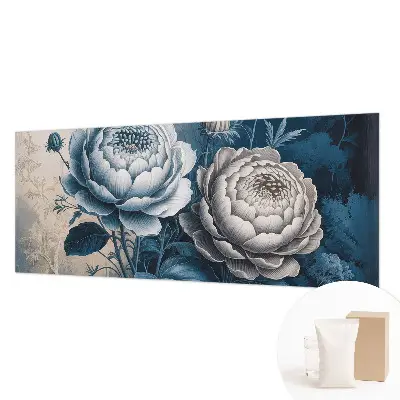 Papier peint photographique intissé Fleurs romantiques