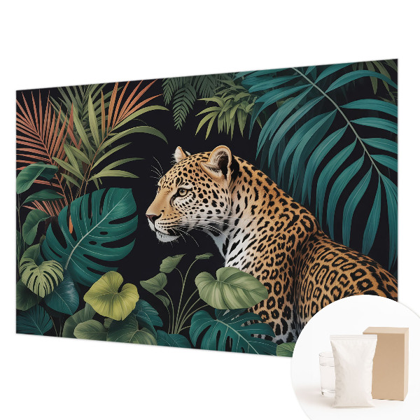 Papier peint panoramique chambre Exotický leopard