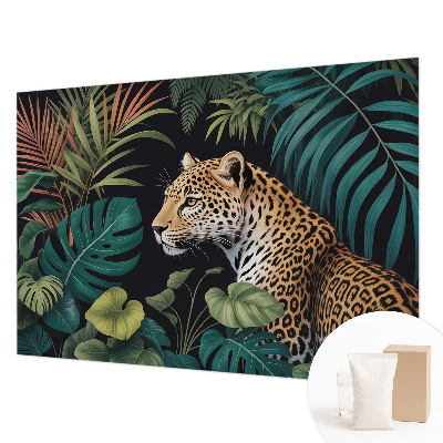 Papier peint panoramique chambre Exotický leopard