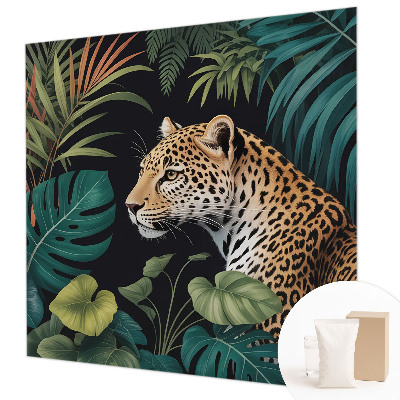 Papier peint panoramique chambre Exotický leopard