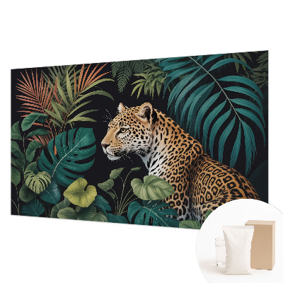 Papier peint panoramique chambre Exotický leopard