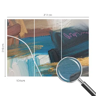 Papier peint photographique intissé Motif abstrait