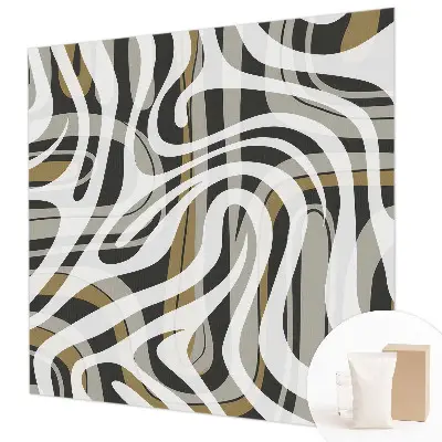 Papier peint photo sur tissu non tissé Lignes abstraites