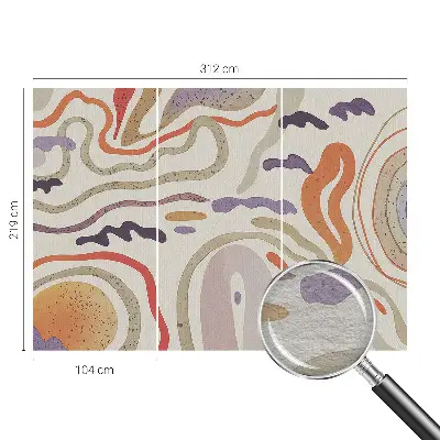 Papier peint photo grand format pour le mur Motifs abstraits