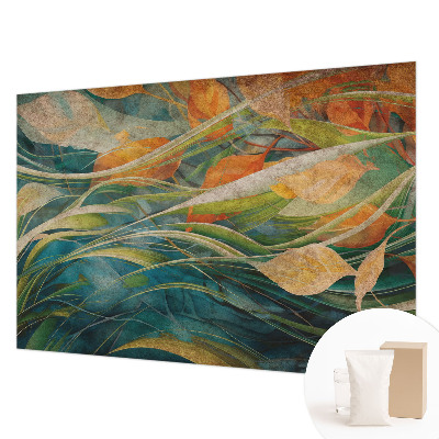 Papier peint photo intissé avec un motif de paysage d'automne