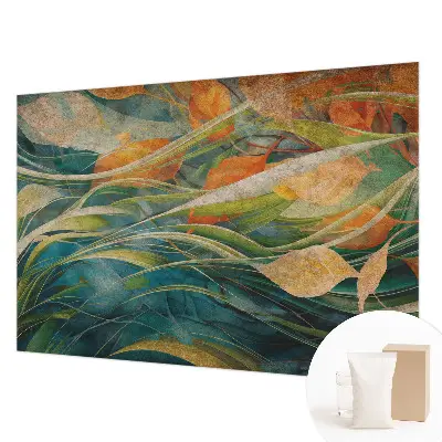 Papier peint intissé imprimé paysage d'automne