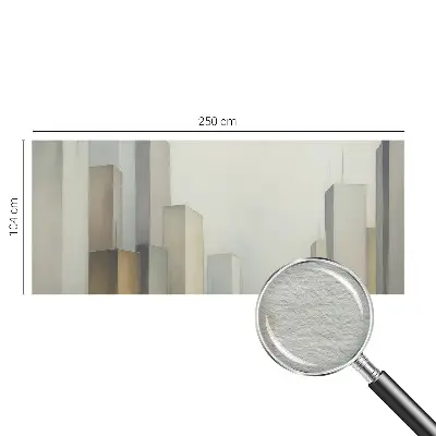 Papier peint photographique sur tissu non tissé gratte-ciel de la ville