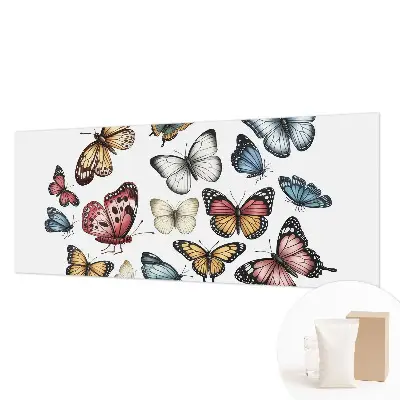 Papier peint photographique sur tissu non tissé Papillons paradis