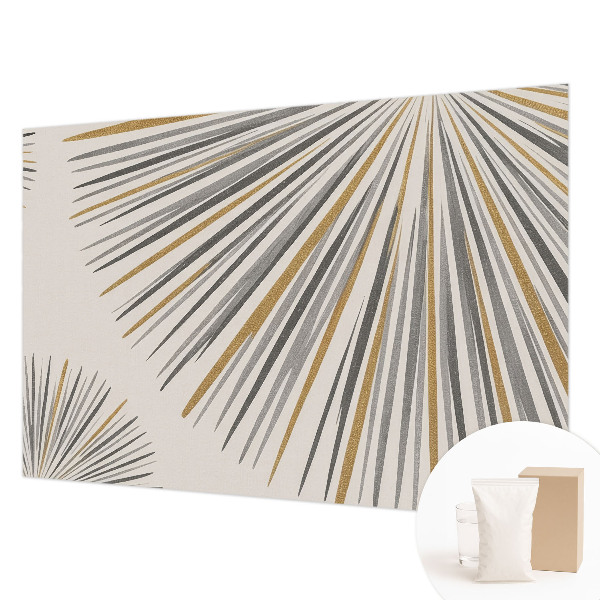 Papier peint chambre moderne Geometrické vejáre