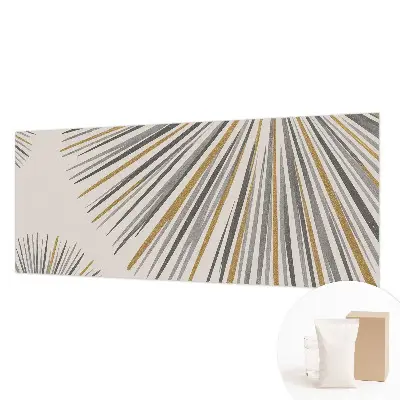 Papier peint intissé éventails géométriques