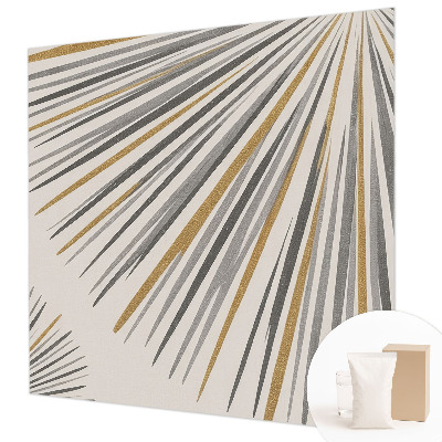 Papier peint chambre moderne Geometrické vejáre