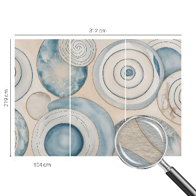 Tapisserie panoramique Špirálové víry
