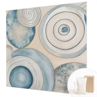 Papier peint photographique intissé tourbillons spiraux