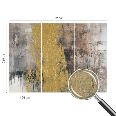 Papier peint panoramique sur mesure Abstraktné videnie