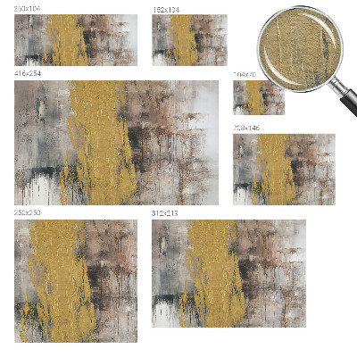 Papier peint panoramique sur mesure Abstraktné videnie