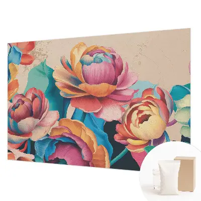Papier peint photo grand format pour le mur Harmonie florale