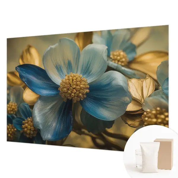 Papier peint intissé composition florale