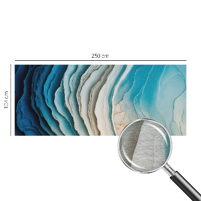 Papier peint panoramique intissé moderne Vlny harmónie