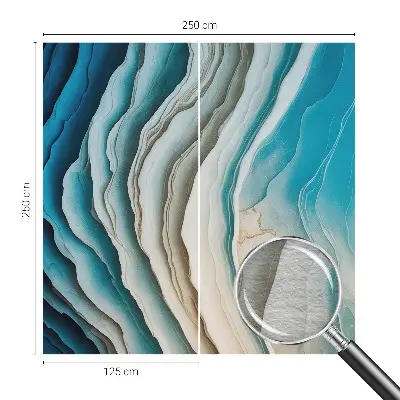 Papier peint intissé Vagues d'harmonie